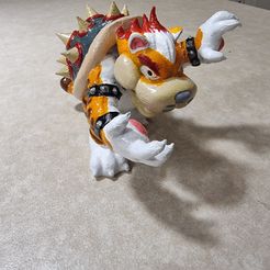 Meowser - FAN ART - FIGURINE - Super Mario 3D World