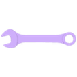 Clé plate.stl EDC 10mm Wrench Keychain - Spanner - Realistic Mechanic Gift - No Support