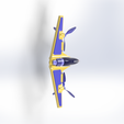 Untitled-Project-11.png Avião de brinquedo futurista - Modelo para impressão 3D