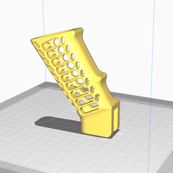 flat-slot-grip.png STL file Skeletonized Flat Slot Grip・Model to download and 3D print
