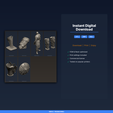 02_digital_download.png Fantasy Armor & Accessories - 6-Model STL Bundle