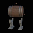 sud-1-11.png wooden barrel with holes and stoppers with base
