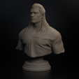 Preview1.png Файл 3D The Witcher Bust・3D модель для печати скачать