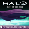 ava mami) mee, Halo Brigantine Heavy Carrier  (Halo Fleet Battles Redux)