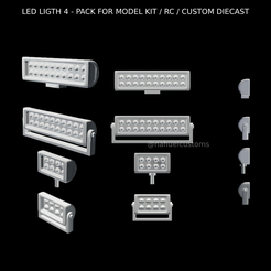 Proyecto-nuevo-2023-07-21T221527.614.png Fichier STL LED LIGTH 4 - PACK FOR MODEL KIT / RC / CUSTOM DIECAST・Design pour imprimante 3D à télécharger
