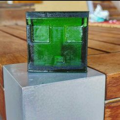 WhatsApp Image 2020-07-01 at 14.43.24 (2).jpeg 3D file Minecraft Slime・3D printable design to download
