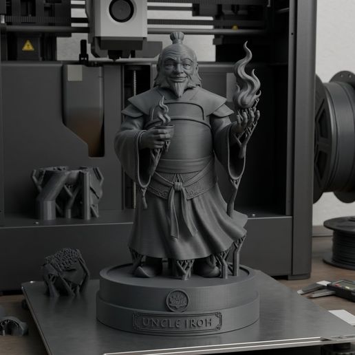 Uncle Iroh –Avatar 3D model by MiniFAB