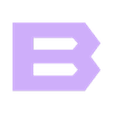 B.stl Letters and Numbers BATMAN FOREVER Letters and Numbers | Logo
