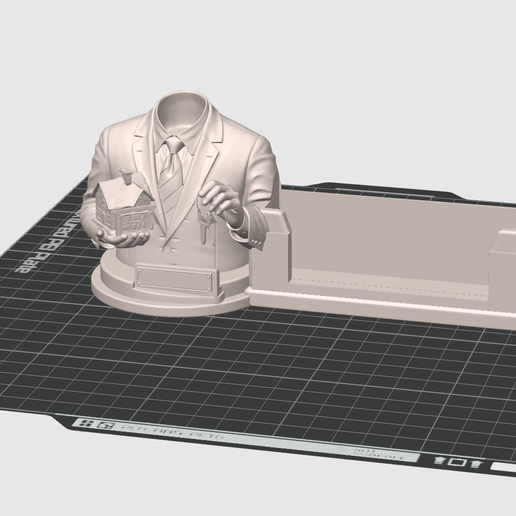 Realtor Business Card Holder STL | Real Estate Agent Desk Decor | 3D Printable Real Estate Office Accessory