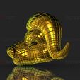 default.147.jpg Squid Game Mask - Vip Buffalo Mask Cosplay 3D print model