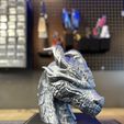 IMG_4393.jpeg Dragon Headphone Holder/Sculpture