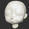 2024-01-27-10_49_25-ZBrush.png Head manga chibi template in fbx poly group