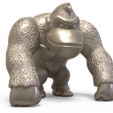 DonkeyKong2.92.png DONKEY KONG SPIEL CHARAKTER 3D MODELL POSE 2