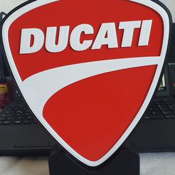 DUCATI lamp with foot