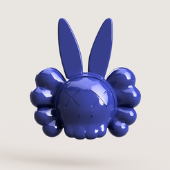bannykaws_2022-Aug-09_04-44-41PM-000_CustomizedView38836839218_png.png STL file KAWS BUNNY HEAD・3D printing template to download