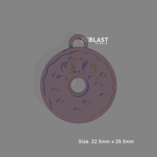 choco_donut_ER.png Kawaii Food 2 Earrings