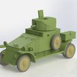 Lanchester-4x2.jpg Lanchester 4x2 Armoured car (WW1, British Empire)