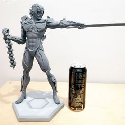 IMG_20200712_152625.jpg 3D file Raiden Statue, Metal Gear Solid・Template to download and 3D print
