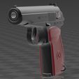 Makarov-2.jpg Файл STL Пистолет Макарова・3D-печатная модель для загрузки