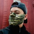 04.jpg Face Mask - Samurai Hannya Mask -Corona Mask for Halloween Cosplay