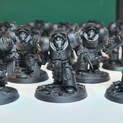 Chonky Truescale Armor squad bodies & legs