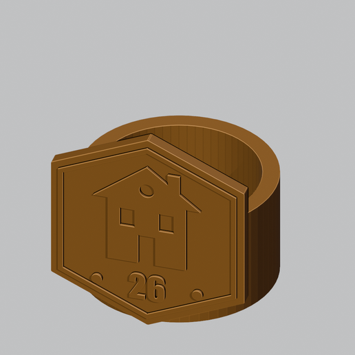 Halloween Haunted House 26 - Napkin Ring