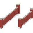 Parapet-8.jpg Modelleisenbahn - Brückenbrüstung - Verschiedene Längen