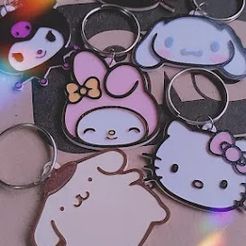 IMG_20230810_090719_011.jpg STL file sanrio keychains・3D printer model to download