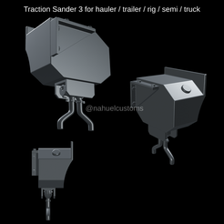 Nuevo-proyecto-2022-08-28T164939.351.png STL file Traction Sander 3 for hauler / trailer / rig / semi / truck・Model to download and 3D print, ditomaso147