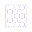 Grass reinforcement mesh (A2-lower hex).stl Grass reinforcement mesh for robotic mowers (5 STLs)