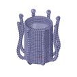osmi03v1_stl-91.jpg vase cup vessel octopus omni03v1 for 3d-print or cnc