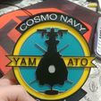 printed_yamato_badge.jpg Space Battleship Yamato Badge (Multi-Color)