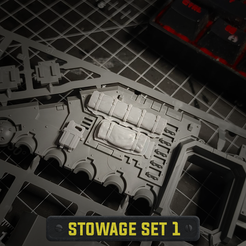 Armour-Series_photo.png STL file Stowage Set 1・3D printer model to download