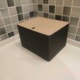 1.jpeg Modern Minimalist Box with Finger-Hole Lid