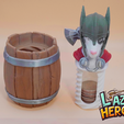 th_01.png Lazy Heroes (Terrier, Thor ) - figure, Toy, Container [Color ready]