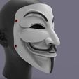 1.573.jpg Guy Fawkes Mask 3D printed model