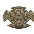 Celtic cross bas-relief.3.jpg Celtic cross bas-relief cnc