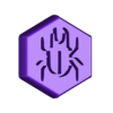 beetle-v2.stl Производная игры Hive "Swarm" - модифицированные плитки