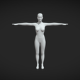 1.png Women Body Base Mesh T-Pose