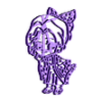 KOCHO 1 2.stl STL file SHINOBU KOCHO 2.0 COOKIE CUTTER ANIME DEMON SLAYER'S / KIMETSU NO YAIBA / INSECT PILLAR・3D printing model to download