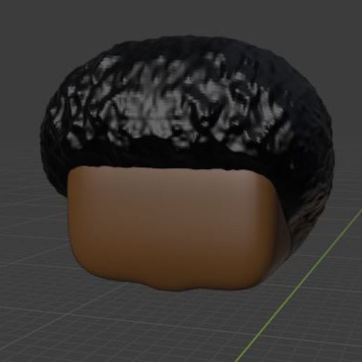 HAIR 82 CUSTOM POP 3D model