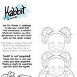 template.png {KABBIT ADDON] Rammy Head for Kabbit BJD - For FDM and SLA Printers