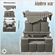 3.jpg Modern fortified firing post with access ladder (2) - Cold Era Modern Warfare Conflict World War 3 Afghanistan Iraq Yugoslavia