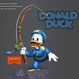 ect loyeMuesveVA veyeleleyer-va ts3d.com/en/users/bonbonart ‘ader.com/bonbonart Lo) EDA I 3D-Datei Donald Duck - Fischen・3D-druckbares Modell zum Herunterladen, bonbonart