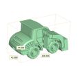 Chargeuse_06.jpg 3D file Wheel Loader - Print-in-Place・3D print design to download