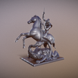 SanJorgeyeldragon_1.png Saint George and the Dragon statue for 3d print