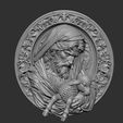 h-1.jpg Jesus Christ as the Good Shepherd holding a lamb