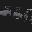 Parts.jpg Valorant Ruin Dagger STL digital file