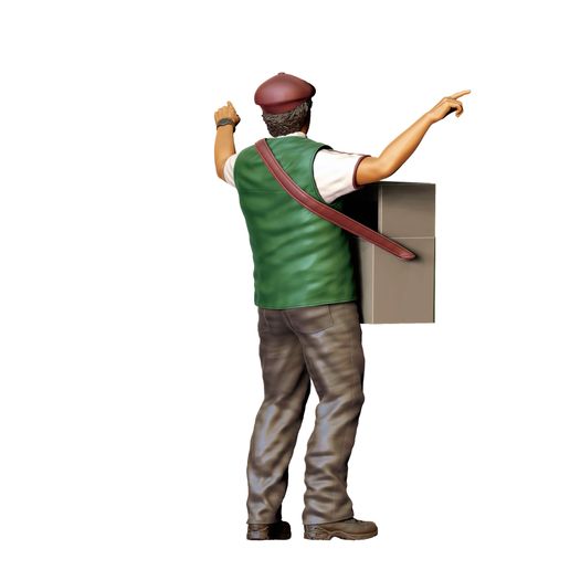 HV10044.jpg N1 Продавец хот-догов с подносом