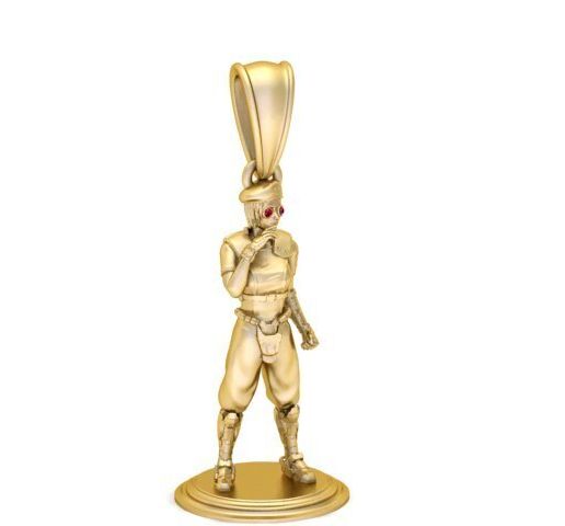 Anime Ninja Warrior Figure Pendant 3D PRINTABLE MODEL